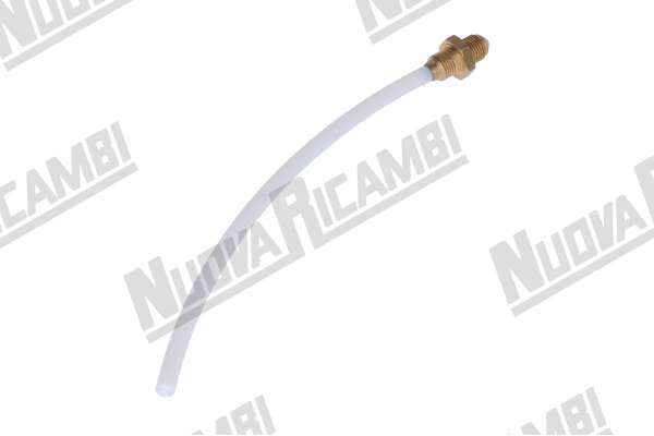 TUBO INIETTORE TEFLON - Ø 8mm - 1/4M A CARTELLA-1/4M -L. 230mm - FAEMA EXPRESS/ SPECIAL/ NOSTOP/ STAR
