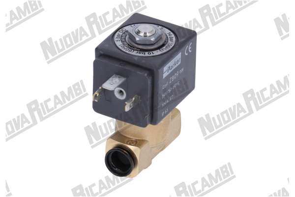 ELECTROVALVULA PARKER 2VIAS 1/4-1/4 FF V24/50-60 9W ORIF. Ø 2,5 JUNTA VITON