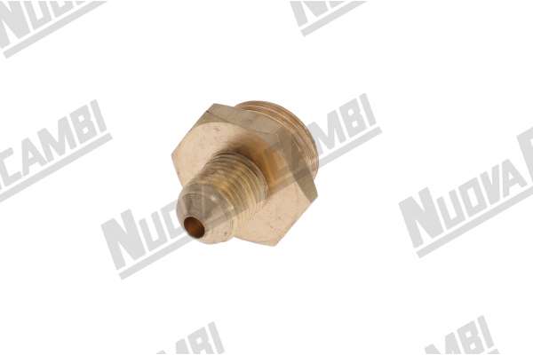 RACOR POSTERIOR GRIFO AGUA/VAPOR 1/4M CONICO - 1/2M - HEX. 26mm - FAEMA E91/ DUE/ DIPLOMAT