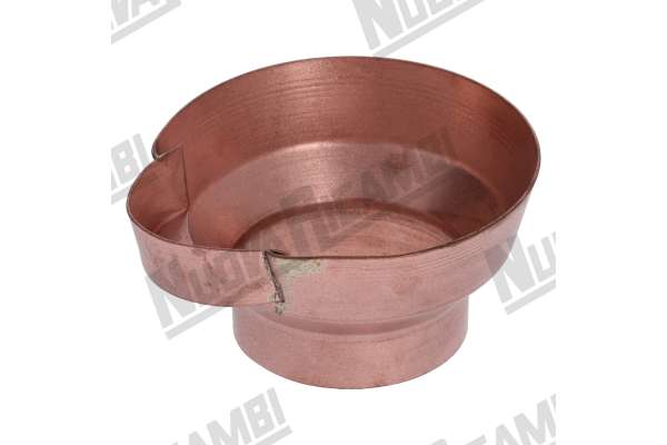 VASCHETTA SCARICO SUPERIORE RAME  Ø 100/63mm - FAEMA E91