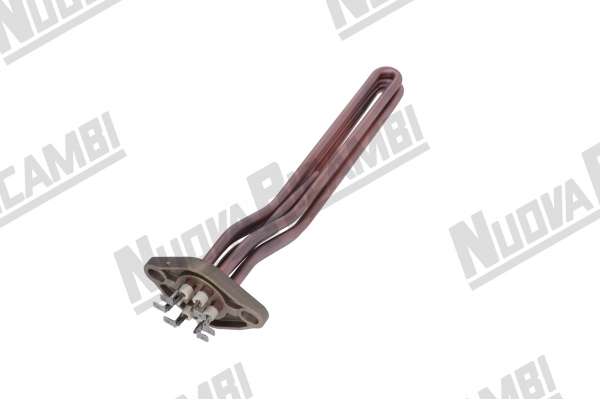 RESISTENCIA GR/2 - V230/400 - 4000W - 6POLOS FASTON - L. 290mm - CON SUJETA-SONDA  FAEMA E61 LEGEND -JUBILEE/ E91/ E92/ E97/ E98/ E99/ ENOVA/ TEOREMA/ EMBLEMA/