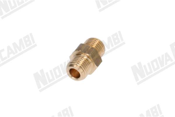 FITTING G. 1/4M - 1/4M - HEX. 16mm - 