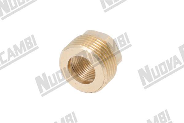 GLASSWASHER BRASS JOINT 3/8F-3/4M HEX.22