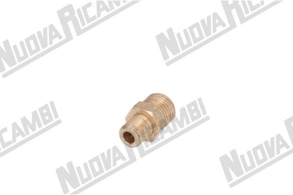 ACCESORIO DE LATÓN DE 1/8 M A 1/4 M, EXTRAÍBLE, 14 mm