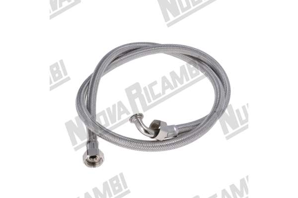 STAINLESS STEEL FLEXIBLE INLET HOSE 3/4Fp-3/4Fp  1 CURVE  150cm
