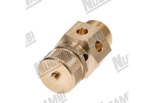 VALVULA DE SEGURIDAD CALDERA FILETE M19- 1,8 BAR - H. 49mm  CARIMALI/ GAGGIA