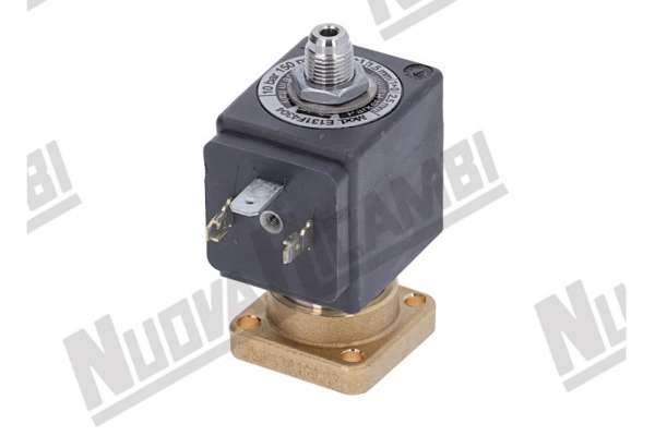 ELETTROVALVOLA LUCIFER 3 VIE V220-240/50-60 HZ - 9W - ORIF. Ø 1,5mm - 10 BAR - TENUTA RUBINO - SCARICO CONICO 1/8