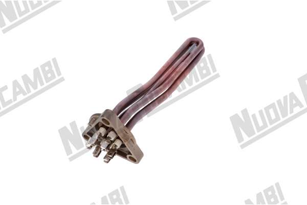 RESISTENZA GR/2 - V230/400 - 3000W - 6 POLI FASTON - L. 210mm - CON PORTASONDA  RANCILIO