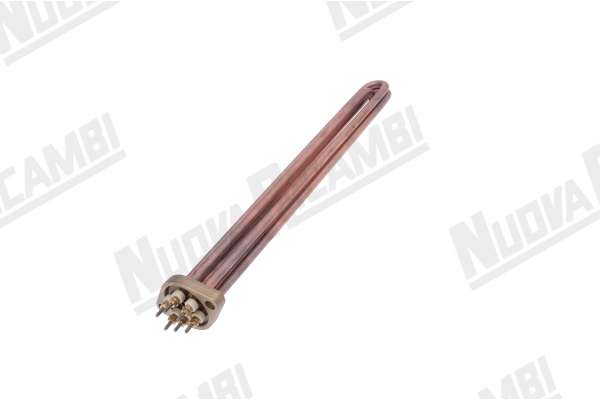 HEATING ELEMENT - V230/400 - 4500W - 6 POLES - L. 330mm - WITH PROBEHOLDER SAN MARCO SPRINT