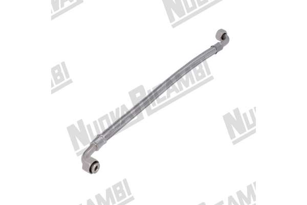 TUBO FLEX DI CARICO INOX  3/8 Fp-3/8Fp2 CURVE  36cm