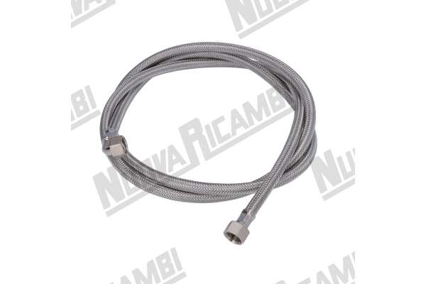 STAINLESS STEEL FLEXIBLE INLET HOSE  3/8Fp-3/8Fp  1 CURVE  200cm