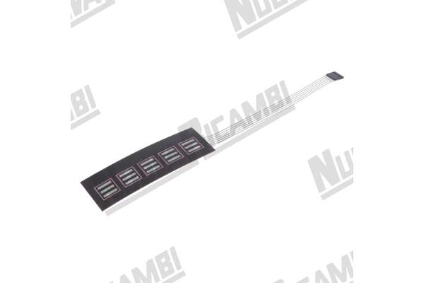 TOUCH PAD MEMBRANE 5 BUTTONS - 6 PIN - CIMBALI M30 DOSATRON  ( 496071010 )