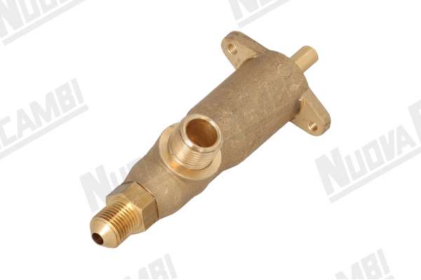 GRIGO AGUA/VAPOR 1/4 CONICO -  ENLACE TUBO AGUA/VAPOR 3/8M A 90° - CIMBALI/FAEMA