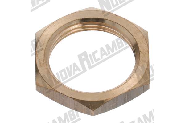 VIROLA EN LATON M26x1,5 FIJACION GRIFO AGUA/VAPOR - HEX. 32mm - H. 5,5mm - ASTORIA CMA/ WEGA