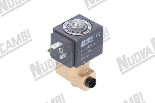 ELETTROVALVOLA PARKER 2VIE 1/8-1/8 FF V24/50-60 9W ORIF. Ø 2.5 TENUTA VITON
