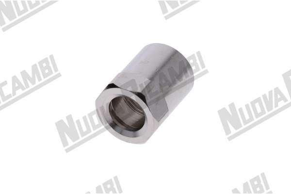 TUERCA CROMADA G. 3/8F TUBO AGUA/VAPOR - HEX. 21mm - LA PAVONI