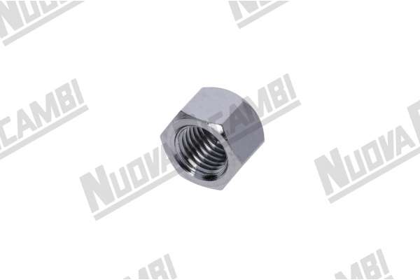 DADO CIECO CROMATO M10 REGOLATORE E/P -ES. 14mm - H. 13mm - LA PAVONI EUROPICCOLA