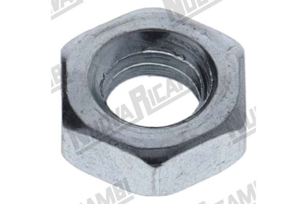 VERCHROMTMUTTER M6 - HEX. 10mm - H. 4mm- EUREKA