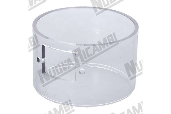 CILINDRO PLEXIGLASS DOSATORE MACINATO Ø92/94x87x60mm - NUOVA SIMONELLI/ EUREKA MCF