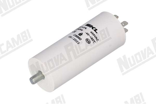 CAPACITOR 30mF - 220/240V - 420/470V - 50/60HZ - Ø 40mm - H. 95mm  ANFIM/ MACAP/ OBEL
