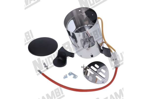 GROUNDED COFFEE DOSER ASSEMBLY Ø 120x160mm - MAZZER SUPERJOLLY AUTOMATIC