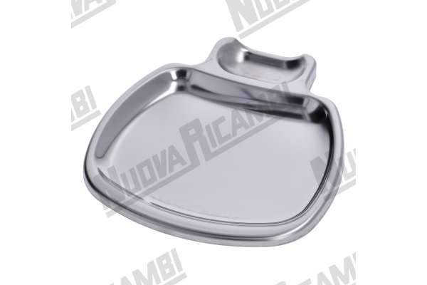 PIATTINO INOX RACCOGLICAFFE' 168x190mm - MAZZER MINI