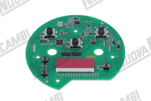 SCHEDA PULSANTI CON DISPLAY  MAZZER