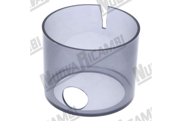 GROUNDED COFFEE DOSER PLEXIGLASS CILINDER Ø 110x105/85x88mm - BEZZERA/ CARIMALI/ LA SPAZIALE/ OBEL JUNIOR