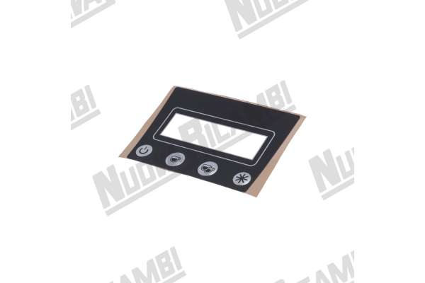 DISPLAY/KEYBOARD MEMBRANE - 4 BUTTONS -OBEL MITO O.D.