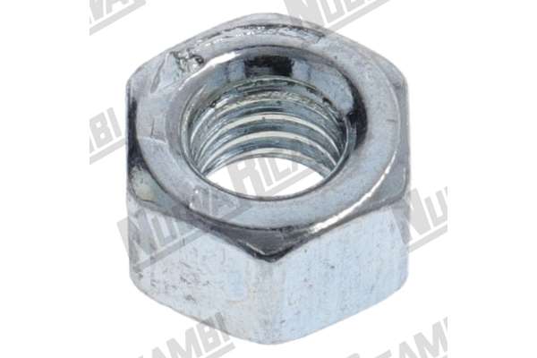 TUERCA CROMADA M6 SX FIJACION SUJETA-MUELAS INFERIOR - HEX. 17mm - H. 6mm - IMAT LUX/ DELUX