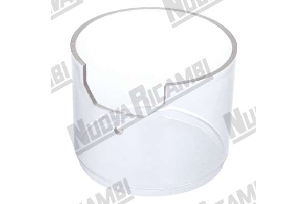 CILINDRO PLEXIGLAS DOSIFICADOR MOLIDURAØ 121/129x120x95mm - ANFIM SUPER LUSSO/ LUSSO/ CAIMANO/ SUPER CAIMANO SEMIAUTOMATICO
