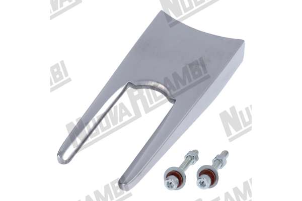 POLISHED FORK ASSEMBLY FOR PORTAFILTER- L. 145mm - FOR TELESCOPIC TAMPER - LA SPAZIALE/ GAGGIA/ MACAP SERIESSS MX