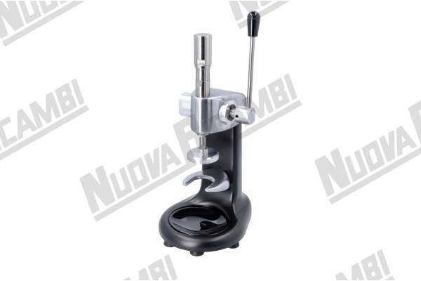 PROFESSIONAL DYMAMOMETRIC TAMPER -  L. 170mm - D. 210mm - H. 410mm 1 BASE Ø 52mm - 1 BASE Ø 57.5mm