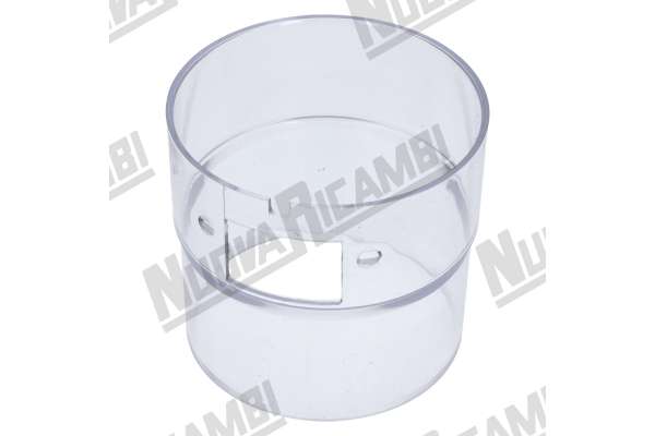CILINDRO PLEXIGLASS DOSATORE MACINATO Ø124/116x114mm - NUOVA SIMONELLI/ EUREKA SERIE MD