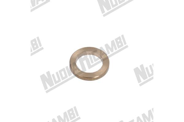 RONDELLA PIANA IN OTTONE RUBINETTO ACQUA/VAPORE 12x8x1mm - WEGA/ ASTORIA CMA