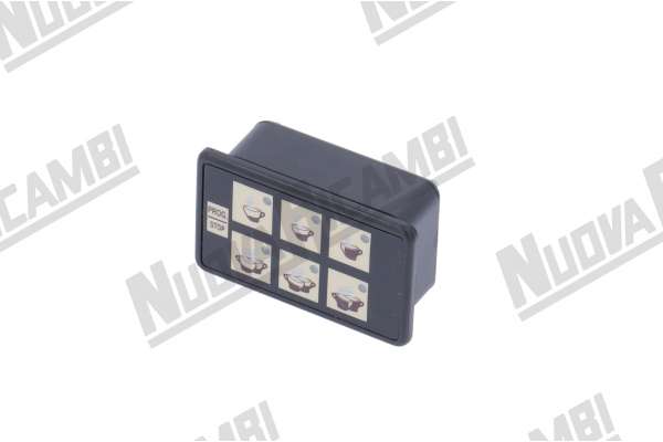 BOTONERA 6 TECLAS + 1 CMA ASTORIA 6 LED10 PIN