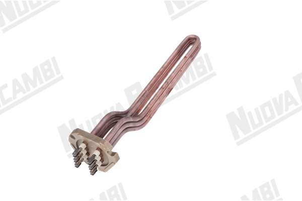 RESISTENCIA GR/2 - V220/400 - 2800W - 6POLOS FASTON - L. 335mm - CON SUJETA- SONDA  LA SPAZIALE