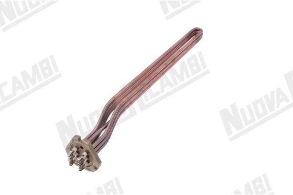 RESISTENCIA GR/3 - V220/400 - 3800W - 6POLOS FASTON - L. 550mm - CON SUJETA-SONDA LA SPAZIALE