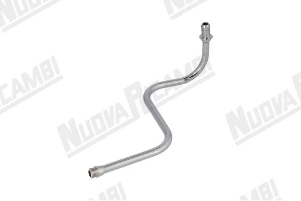 TUBO VAPOR CROMADO DERECHO