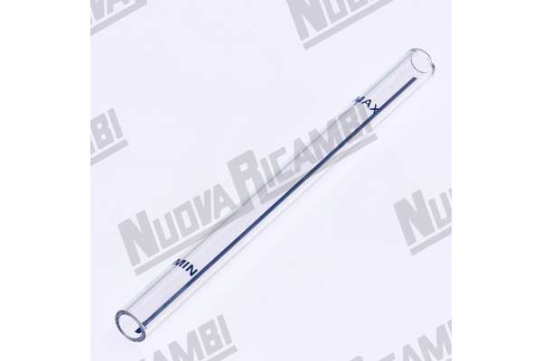 VIDRIO NIVEL SERIGRAFIADO/GRADUADO PARACALDERA VERTICAL  Ø 11x150mm  LA SPAZIALE/ ECM