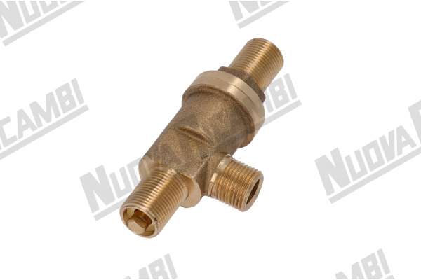 HAHNEINHEIT WASSER/DAMPF - ANSCHLUSS 3/8M-3/8M LA SPAZIALE