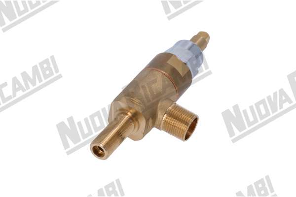 CONJUNTO GRIFO AGUA/VAPOR - ENLACE 3/8M- EJE 7x7mm  BEZZERA ELLISSE