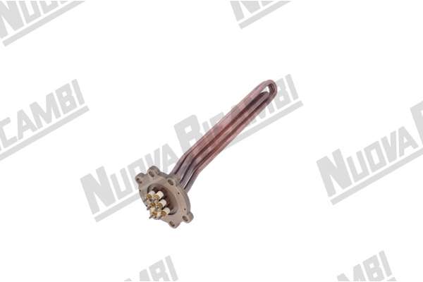 RESISTENCIA GR/2 - V230/400 - 3000W - 6POLOS - L. 340mm - NUOVA SIMONELLI/ VICTORIA ARDUINO ATHENA LEVA