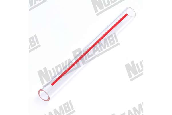 VETRO LIVELLO SERIGRAFATO  Ø 12X135mm  NUOVA SIMONELLI  MACCUP/ OPTIMA