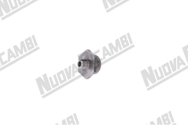 RACCORDO INOX SNODO RUBINETTO ACQUA/ VAPORE - M8 - 3/8M - NUOVA SIMONELLI