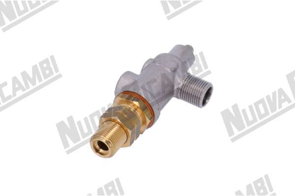 CONJUNTO GRIFO VAPOR - ENLACE 3/8M-3/8M  CARIMALI ( ECO/ UNO )