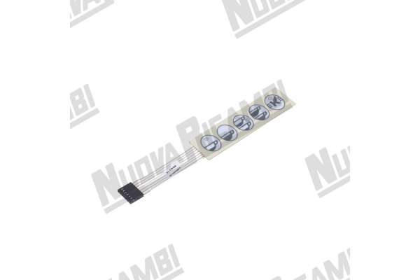 TOUCH PAD MEMBRANE 5 BUTTONS - 7 PIN - ELEKTRA