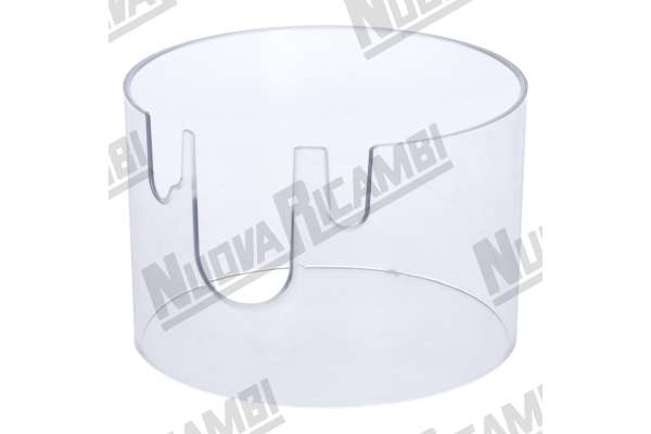 CILINDRO PLEXIGLASS DOSATORE MACINATO Ø119x115x80mm -FIORENZATO MC F5/ F6