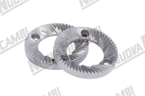 BURR SET FIORENZATO F64E RH Ø HEX.64 - Ø INN. 37 - H. 8,5mm - 3 HOLES