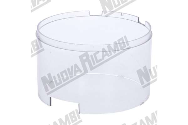 CILINDRO PLEXIGLAS DOSIFICADOR MOLIDURAØ 124/125x120x70mm - WEGA/ COMPAK K5/ K6/ K8/ K10